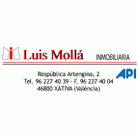 Luis Molla Inmobiliaria logo vector logo