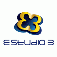 Estudio 3 logo vector logo