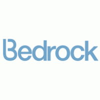 Bedrock logo vector logo