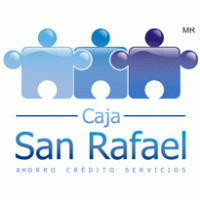 Caja San Rafael aplicacion vertical NUEVO logo vector logo