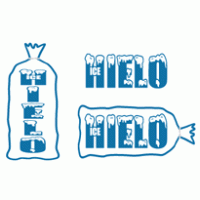Hielo-Ice logo vector logo