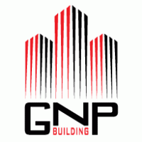 GNP building logo vector logo