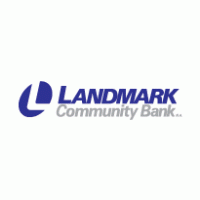 Landmark Community Bank logo vector logo