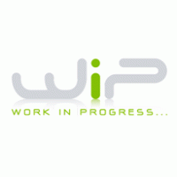 Work In Progress logo vector logo