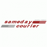 Sameday Courier logo vector logo