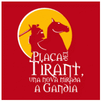 Plaça del Tirant logo vector logo