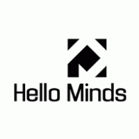 Hello Minds logo vector logo