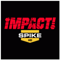 TNA impact spike hd logo vector logo
