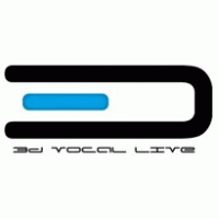 3D Vocal Live logo vector logo