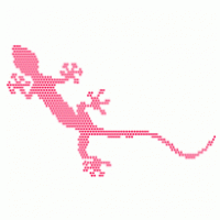 Gecko Audi quattro logo vector logo