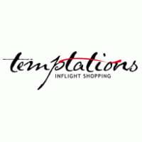 Temptations Inflight Shopping logo vector logo