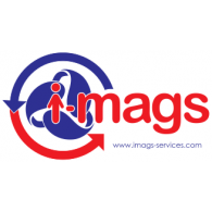 i-mags logo vector logo