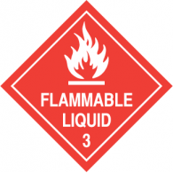Flammable Liquid logo vector logo