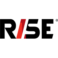 RISE audio-visual production company logo vector logo