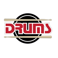 Drums logo vector logo