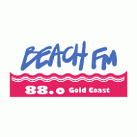 Beach FM logo vector logo