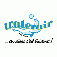 Waterair Piscines logo vector logo
