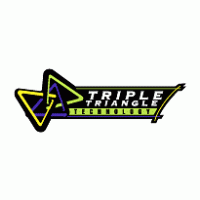 Triple Triangle Technology logo vector logo