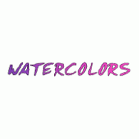 Watercolors logo vector logo