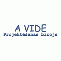 A Vide logo vector logo