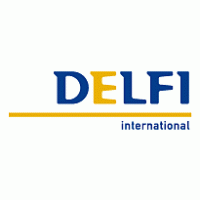 Delfi International logo vector logo