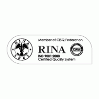 RINA ISO 9001:2000 logo vector logo
