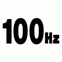 100 Hz logo vector logo