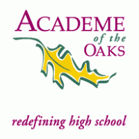 Academe of the Oaks logo vector logo
