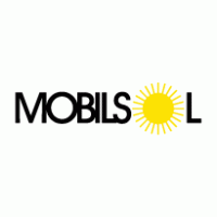Mobilsol logo vector logo