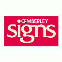 Camberley Sign Company Limited logo vector logo