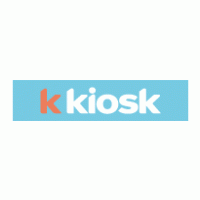 k kiosk logo vector logo