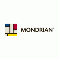 Mondrian logo vector logo