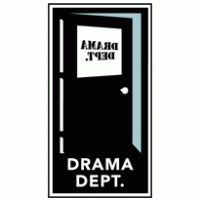 Drama Dept. logo vector logo