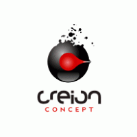 creion concept logo vector logo