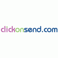 ClickonSend logo vector logo