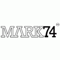 MARK74 logo vector logo