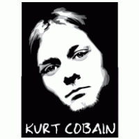 Kurt Cobain logo vector logo