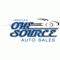 One Source Auto Sales logo vector logo