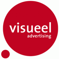 visueel advertising logo vector logo