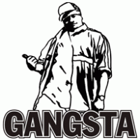 Gangsta logo vector logo