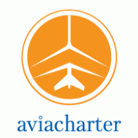 aviacharter logo vector logo
