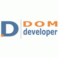 dom.developer logo vector logo
