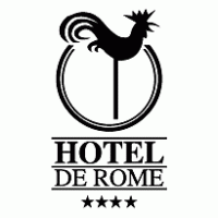 Hotel de Rome logo vector logo
