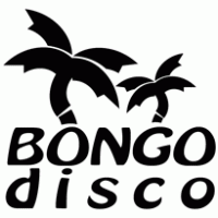 bongo disco logo vector logo