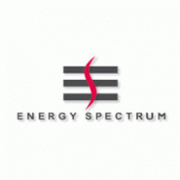 Energy spectrum logo vector logo