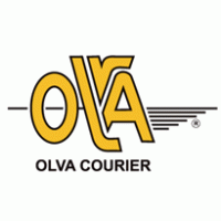 Olva Courier logo vector logo