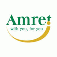 Amret logo vector logo