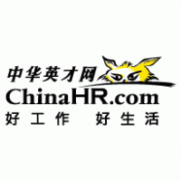 China HR.com logo vector logo