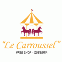 le carroussel free shop logo vector logo