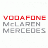 Vodafone McLaren Mercedes F1 logo vector logo